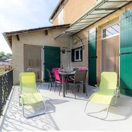 Chez Dalmasou Maison 120 M2 Jardin Terrasse 3 Wifi Parking Centre Village Casa de Férias Coupiac